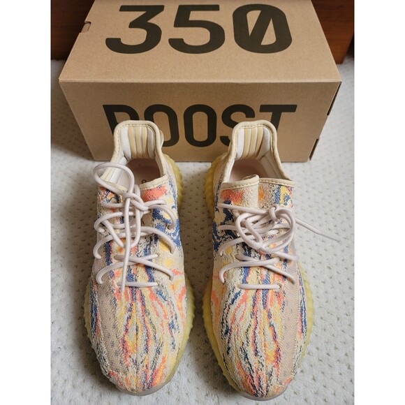 adidas Yeezy Boost 350 V2 Low MX Oat GW3773 Size 8 EUC - Picture 2 of 9